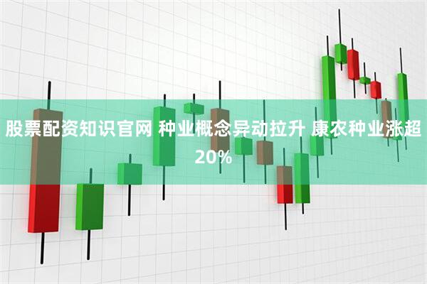 股票配资知识官网 种业概念异动拉升 康农种业涨超20%